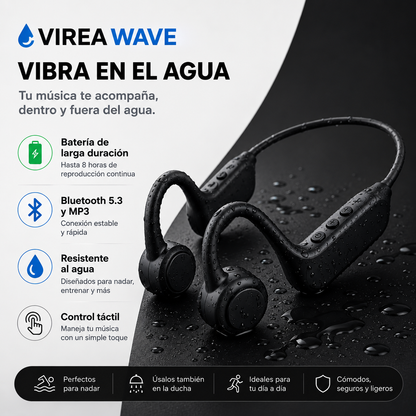 Virea Wave / Escucha tu música incluso bajo el agua